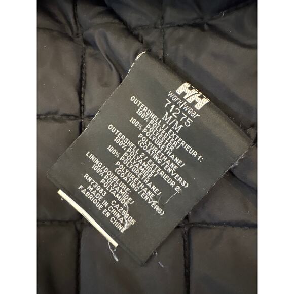 Helly Hansen Work Wear Jacket Medium Neon Orange yellow reflective 3M class 2 - Picture 6 of 8